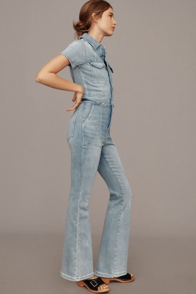 Good American Petite Fit For Success Bootcut Jumpsuit #3