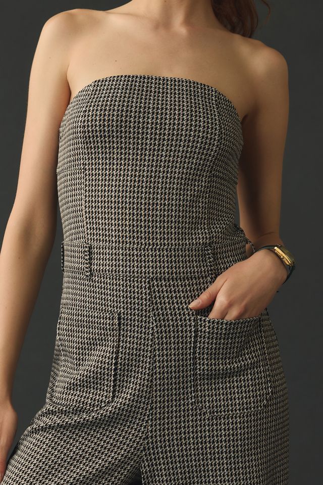 Maeve Houndstooth Knit Jumpsuit #2