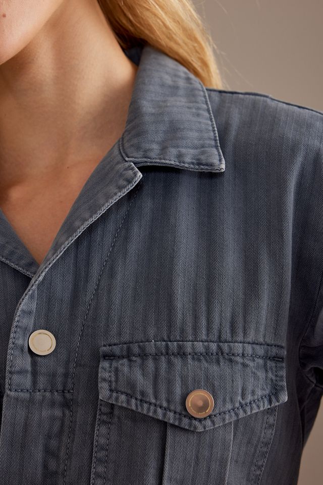 Fai Denim Jacket by Seventy Mochi - Newport (Light Denim Blue)