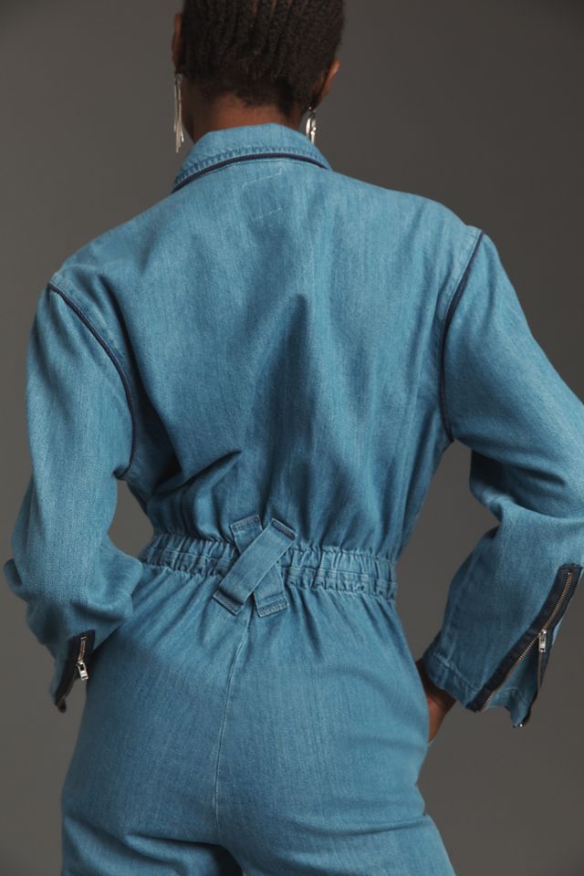 Seventy + Mochi Amelia All-in-One Denim Jumpsuit | Anthropologie