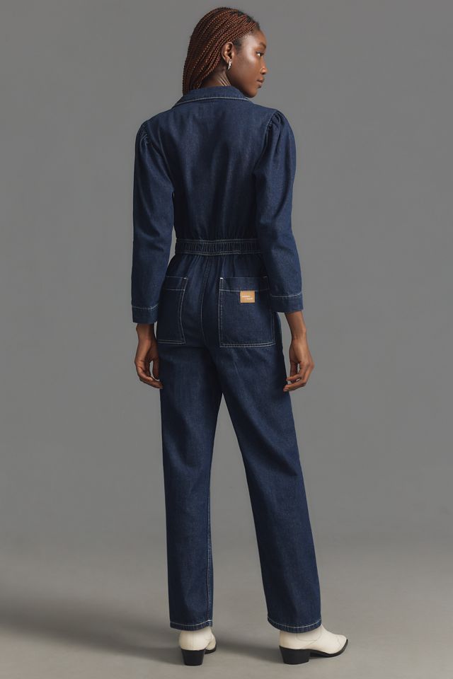 Seventy + Mochi Lorna Denim Jumpsuit | Anthropologie