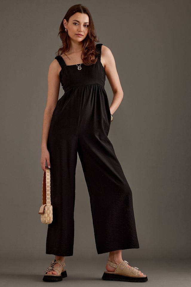 Tia Strapless Smock Jumpsuit