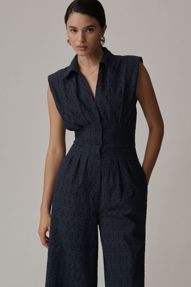 Exquise Fiona Eyelet Jumpsuit #2