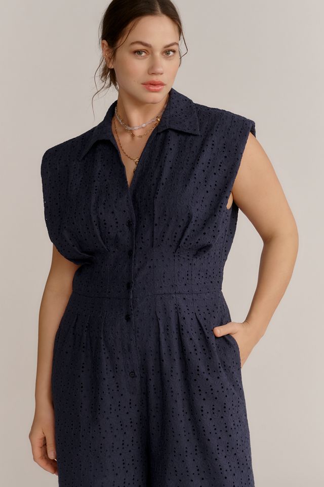 Exquise Fiona Eyelet Jumpsuit #5