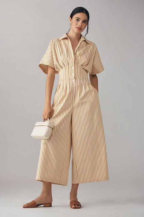 The Tobie Pleated Jumpsuit by Exquise