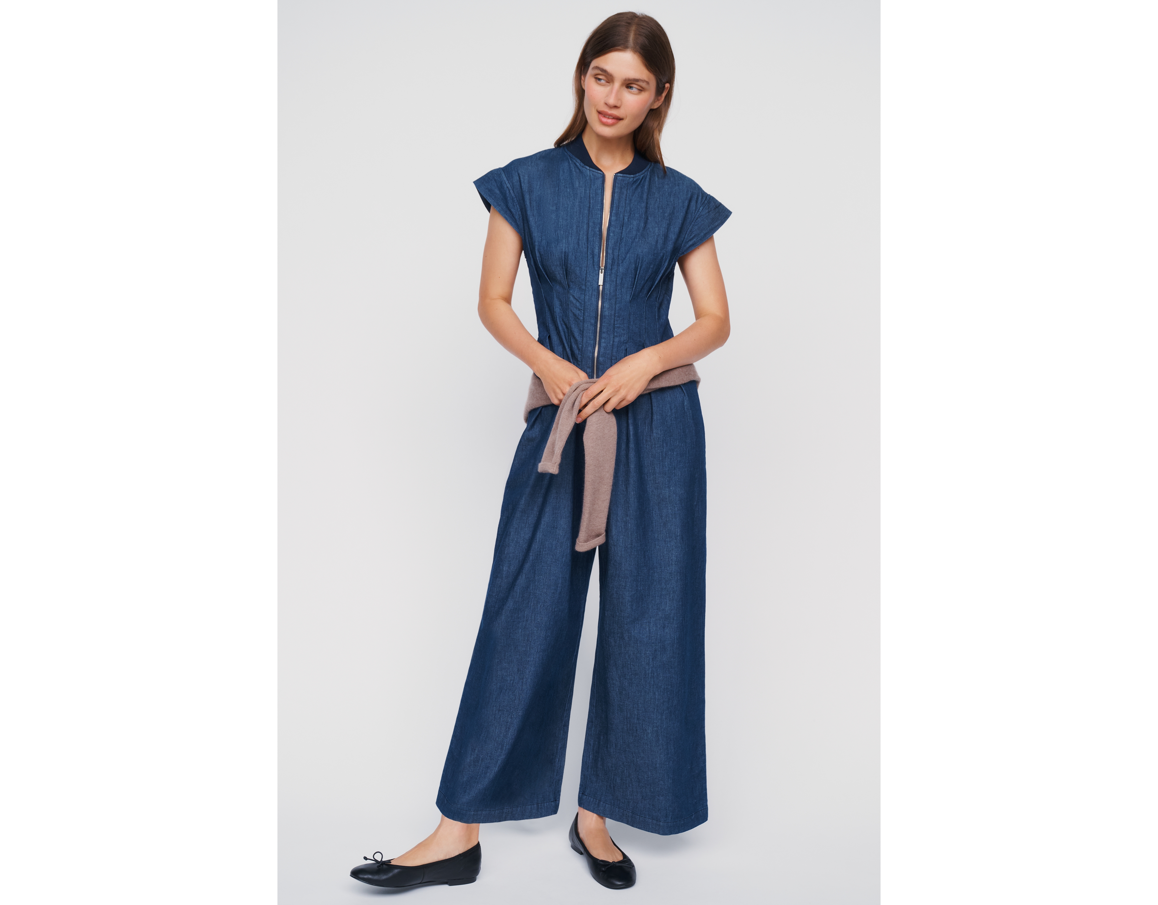 Exquise Tobie Denim Jumpsuit