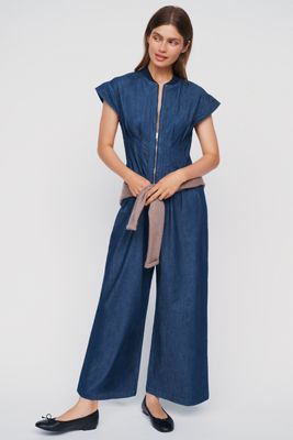 Exquise Tobie Denim Jumpsuit