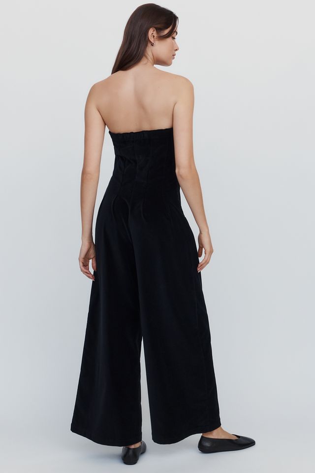 Exquise Tobie Velvet Jumpsuit #1