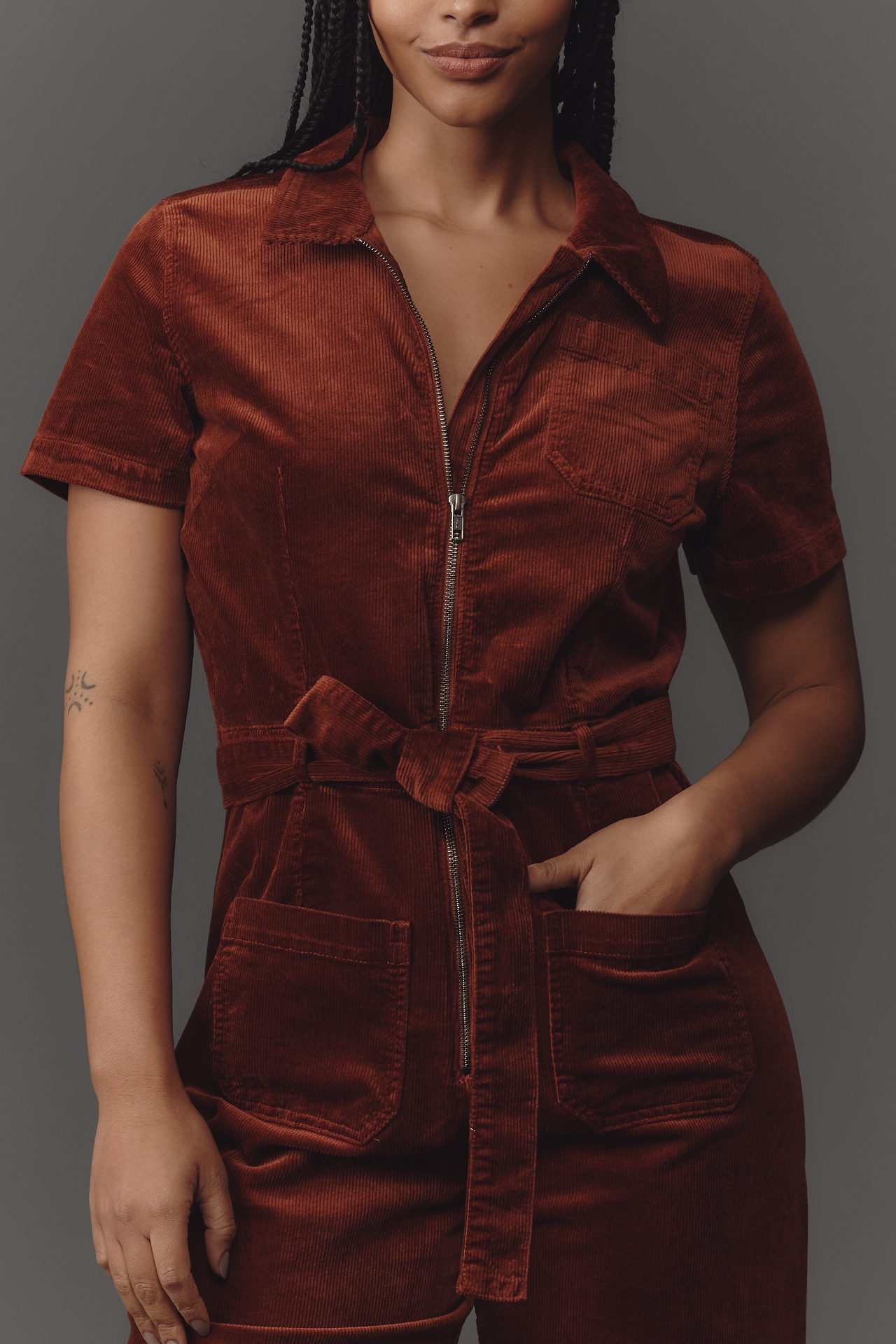 The Colette Weekend Corduroy Jumpsuit by Maeve