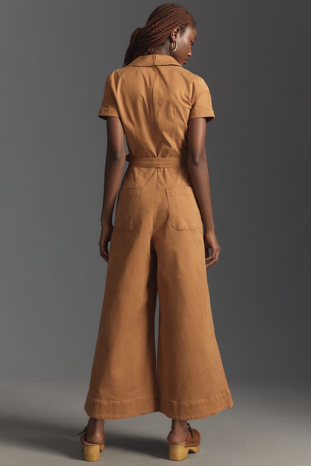 Maeve Wrapped Culotte Jumpsuit | Anthropologie