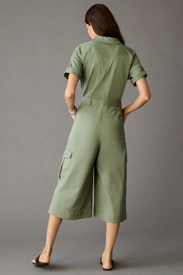 TwentySixHundred Cropped Utility Jumpsuit | Anthropologie