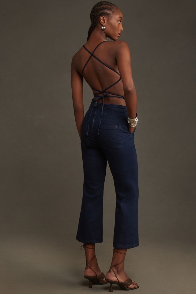 【なあ】BACK OPEN DENIM ALL IN ONE なあ】BACK OPEN DENIM ALL IN ONE InWear Naava Denim Jumpsuit