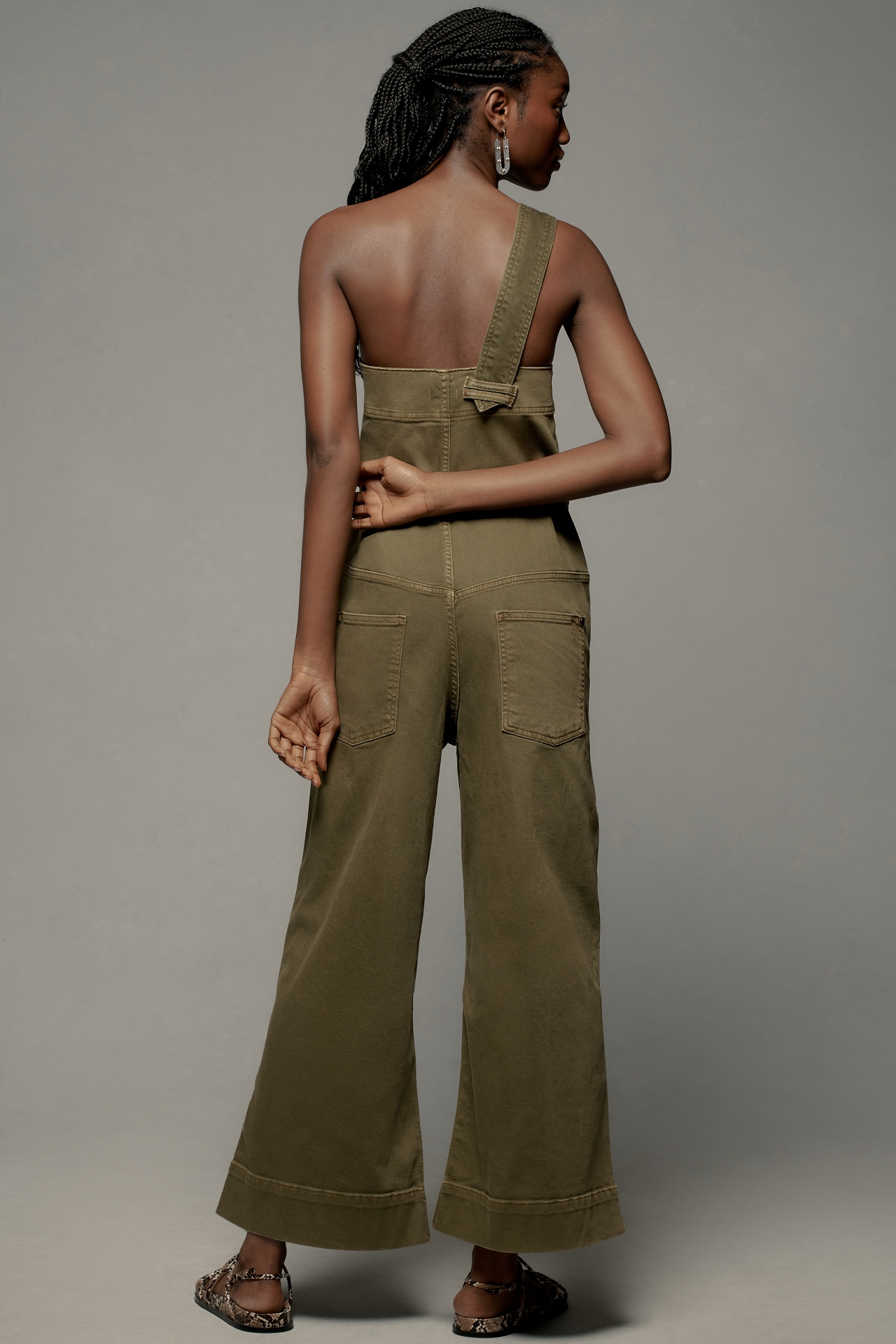 Pilcro Asymmetrical Overalls