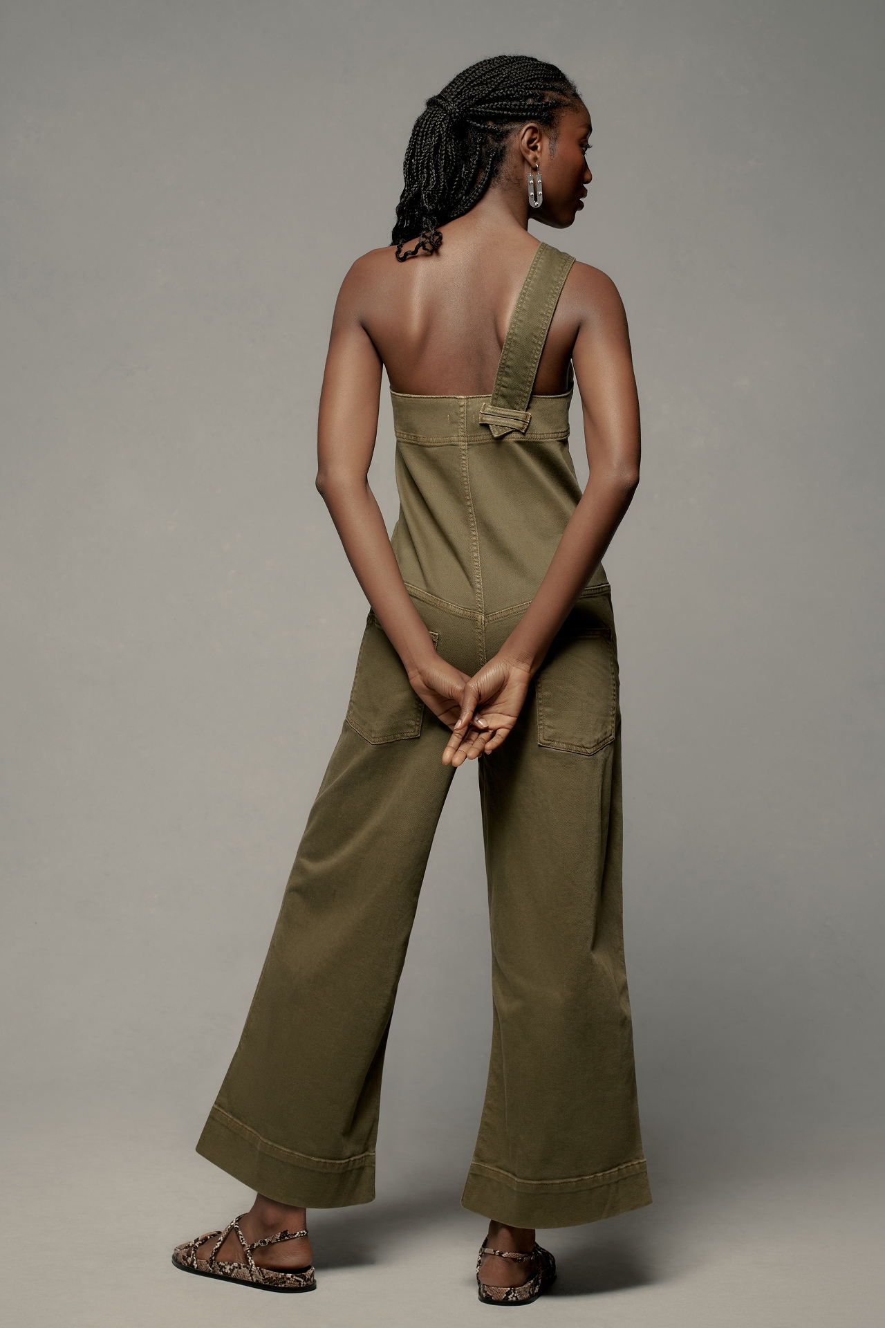 Pilcro Asymmetrical Overalls