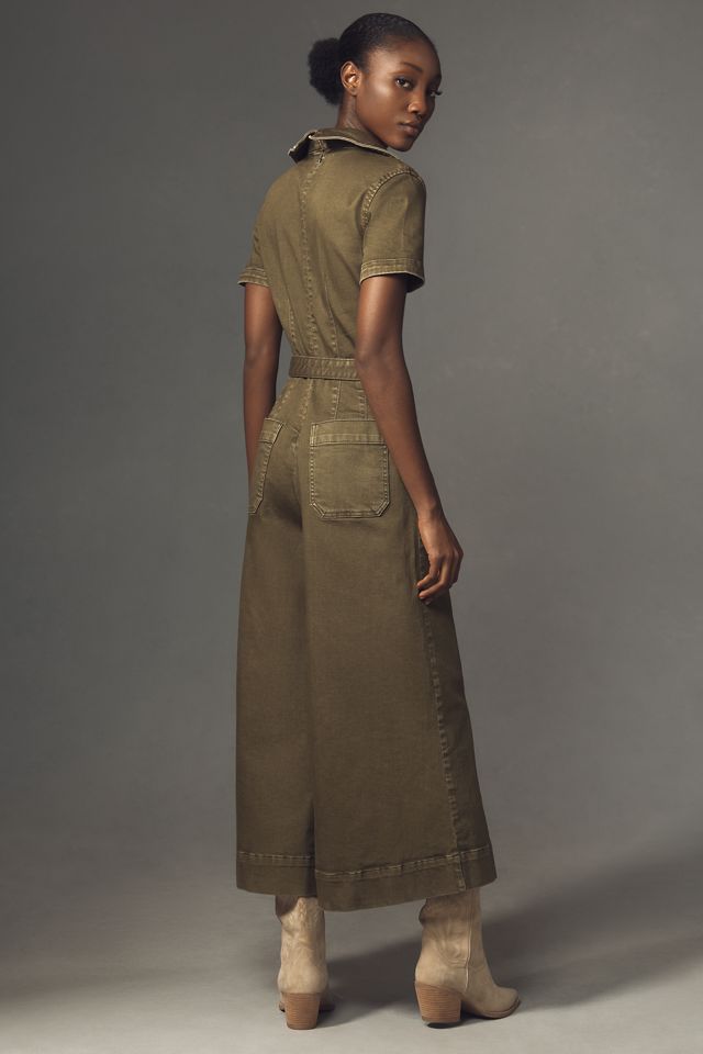 The Colette Denim Wrap Jumpsuit by Maeve #2