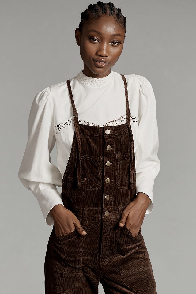 Pilcro Painters Corduroy Overalls #1