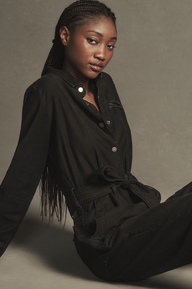 The Lonnie Cuffed Crop Jumpsuit by Pilcro #1