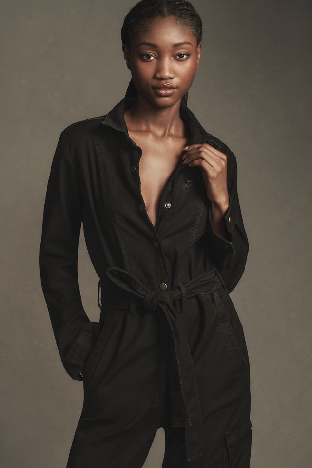 The Lonnie Cuffed Crop Jumpsuit by Pilcro #3