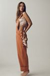 Kayden Regenerative Cotton Barrel Overalls by Pilcro | Anthropologie