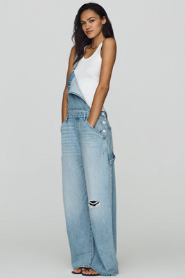 Pilcro Kayden Carpenter Barrel Overalls | Anthropologie
