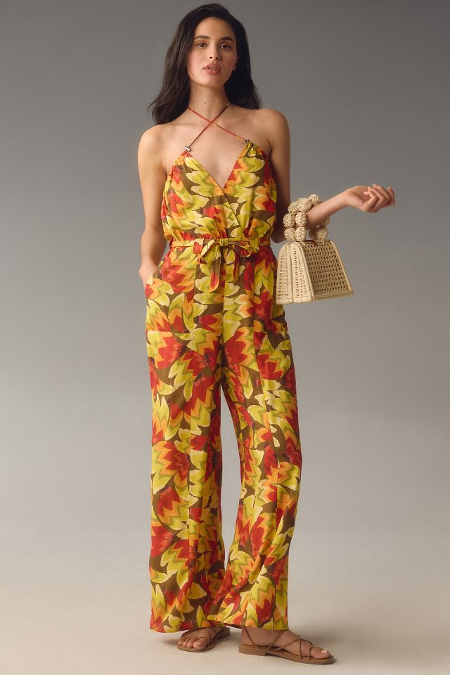 Farm Rio x Anthropologie Fruit Print Jumpsuit