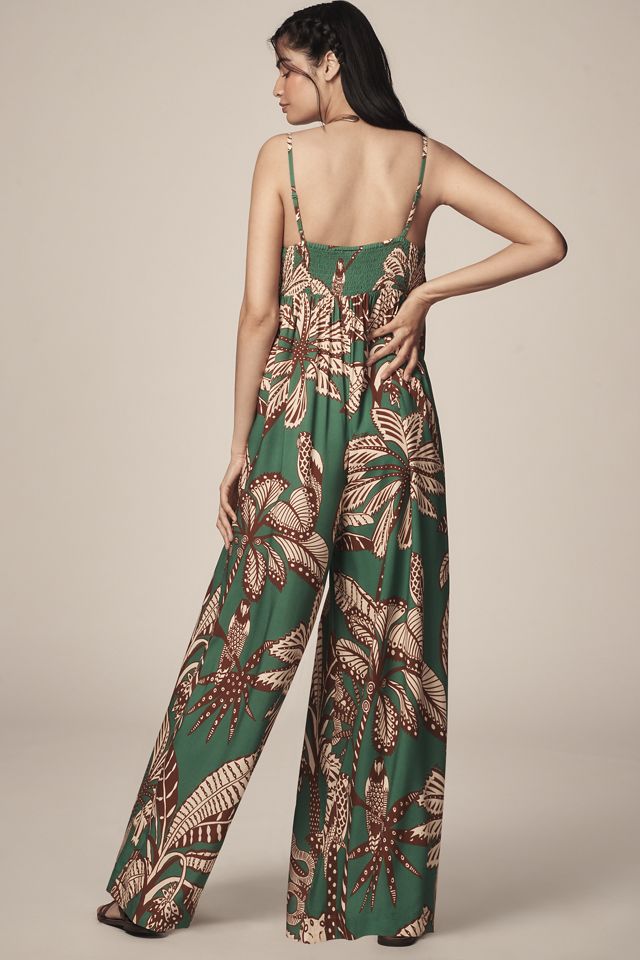 Farm Rio x Anthropologie Waistless Printed Jumpsuit #1