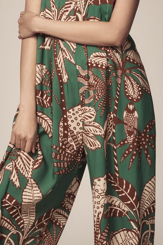 Farm Rio x Anthropologie Waistless Printed Jumpsuit #4