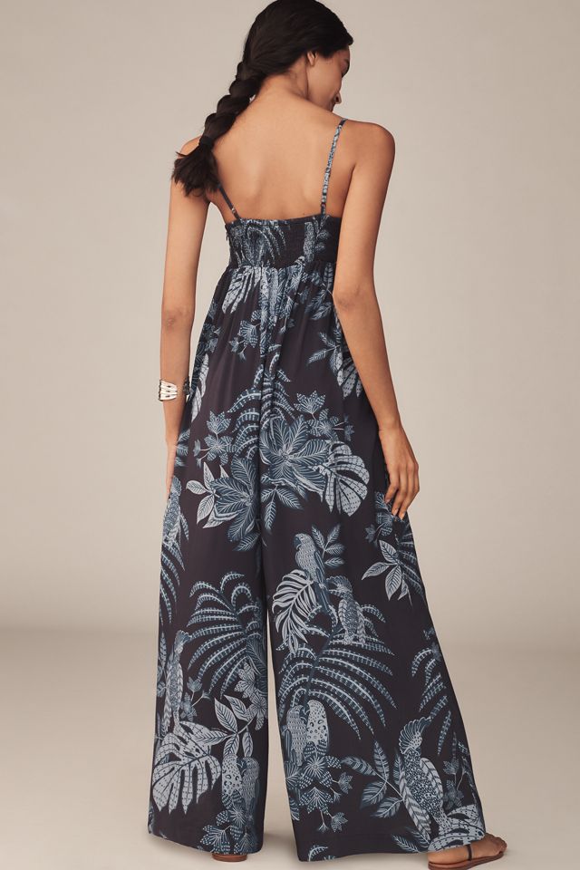 Farm Rio x Anthropologie Waistless Printed Jumpsuit #1