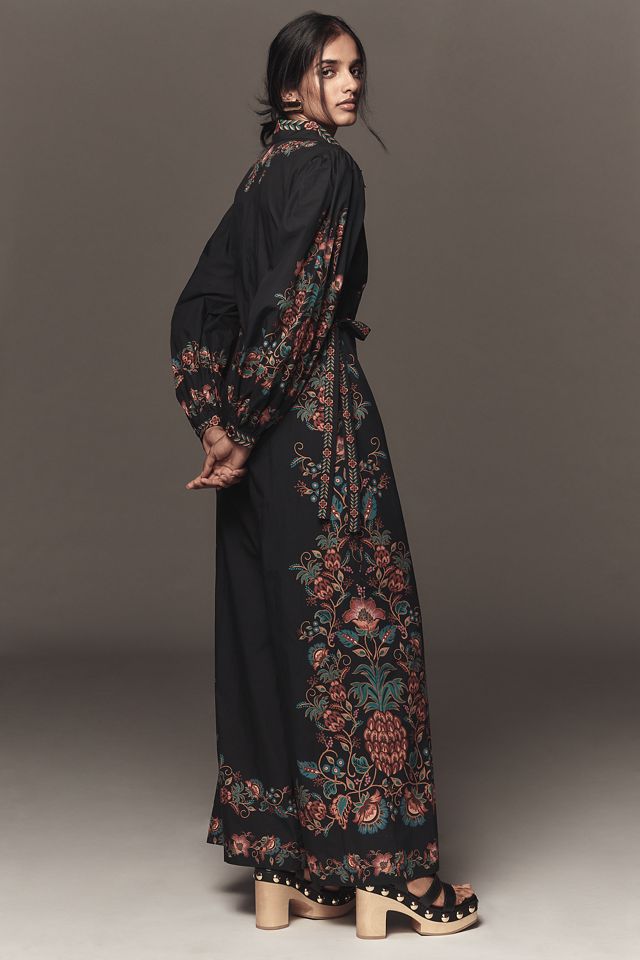 Farm Rio x Anthropologie Poplin Printed Shirting Jumpsuit #2