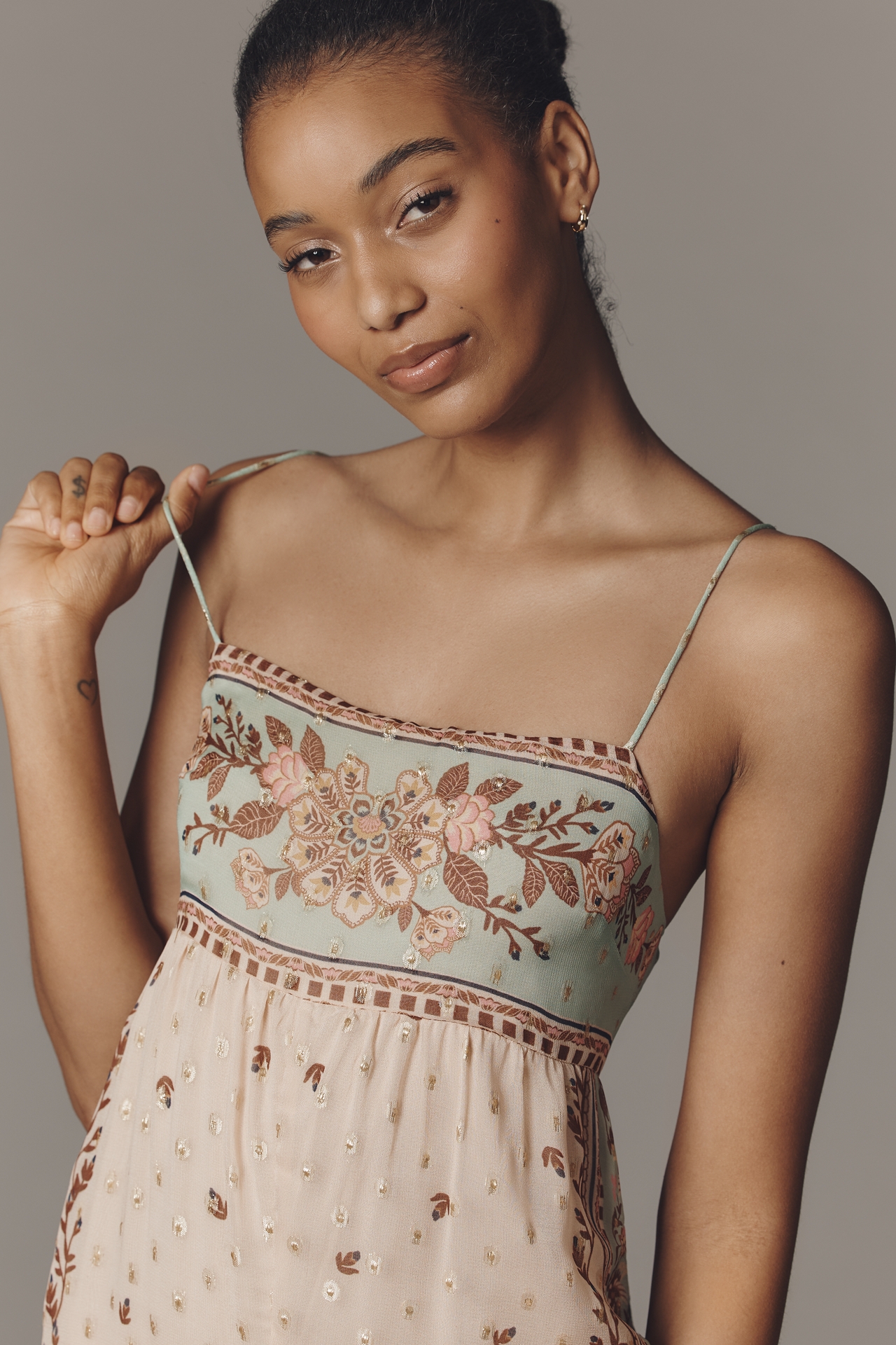 Farm Rio x Anthropologie Bubble Jumpsuit