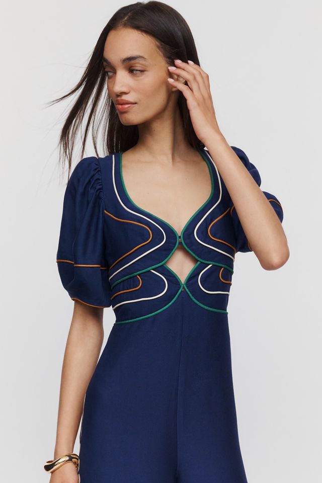 Farm Rio x Anthropologie Patterned Jumpsuit #1