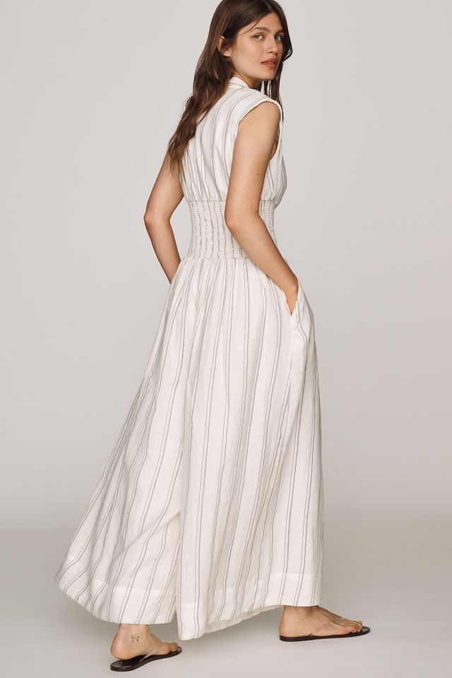 By Anthropologie Tommie Linen Jumpsuit #3