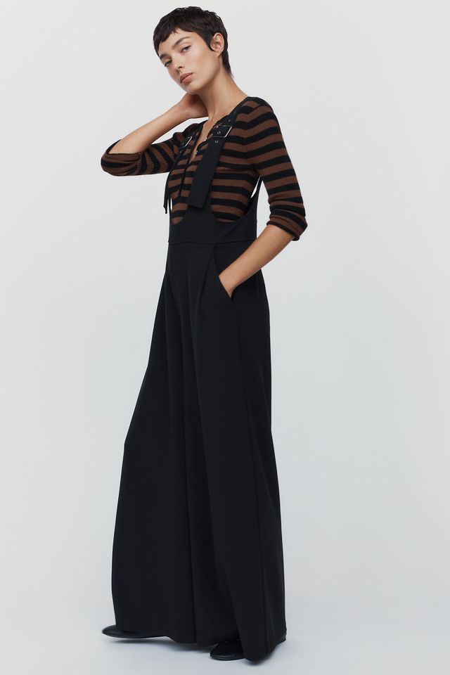 Pantalones de Peto de Pierna Ancha By Anthropologie #2