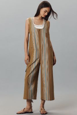 PILCRO FRONT-ZIP UTILITY OVERALLS 