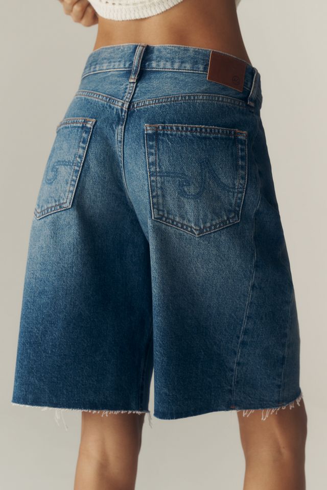 AG Hattie Cotton Denim Shorts #2