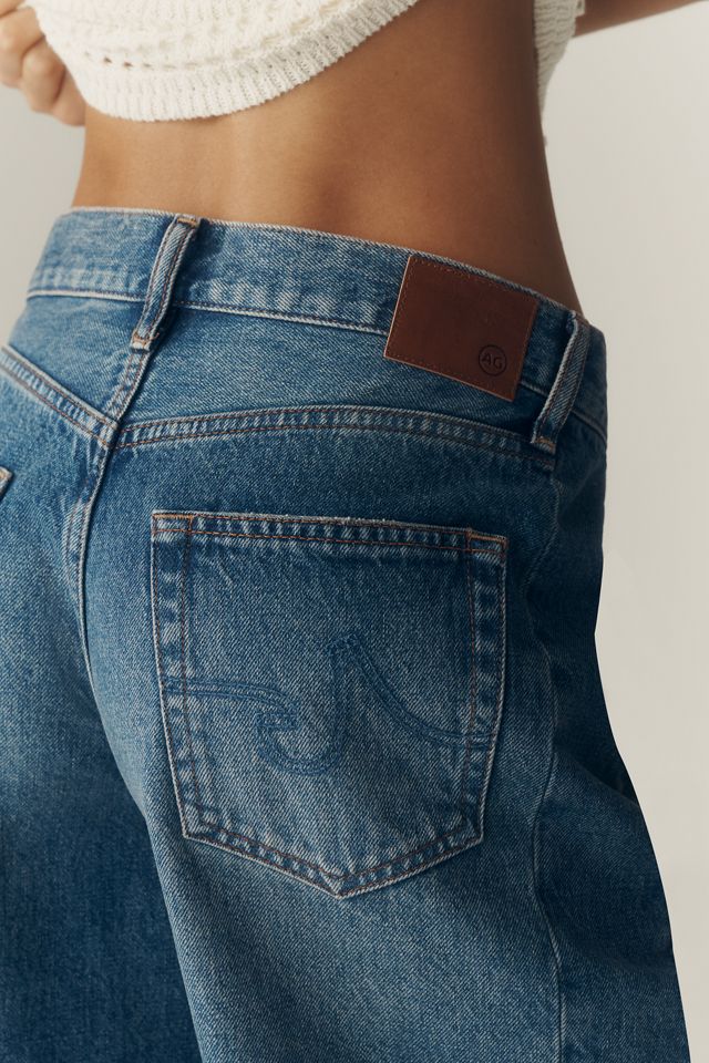 AG Hattie Cotton Denim Shorts #4