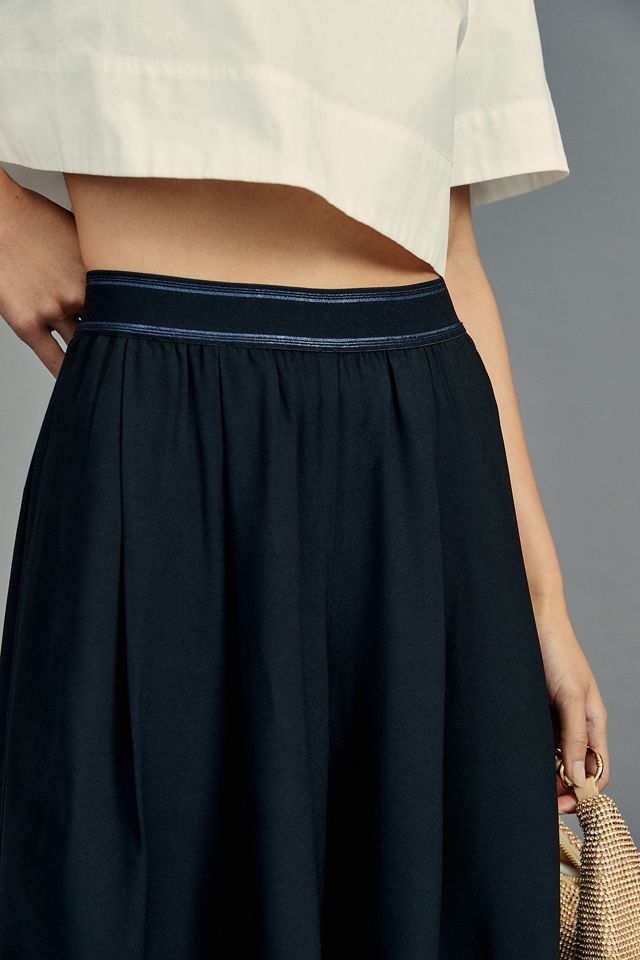 Tiny Ikebana Pleated Wide-Leg Shorts #1