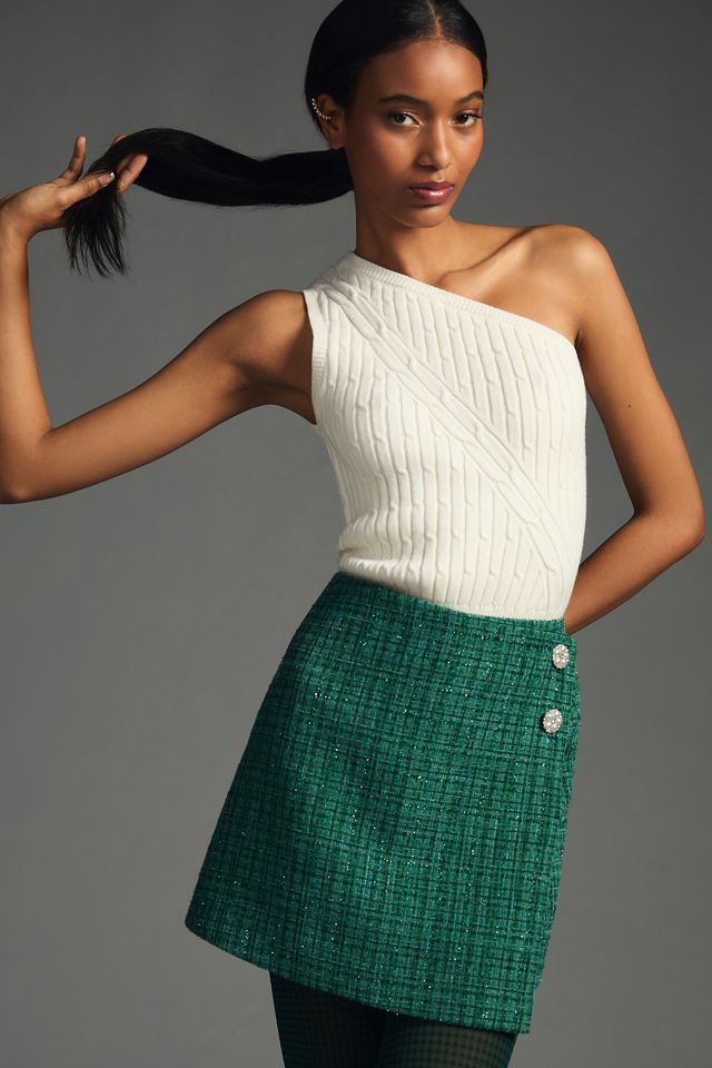 Jupe-culotte en tweed Corey Lynn Calter #3