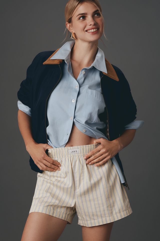 Joe's Jeans High-Rise Boxer Shorts | Anthropologie