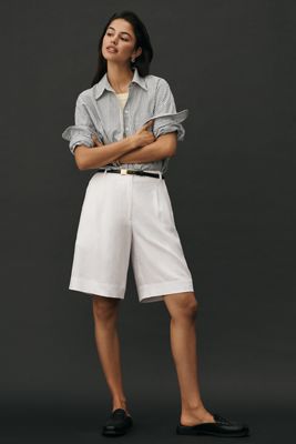 Joe's Jeans Brody Linen Blend Bermuda Shorts