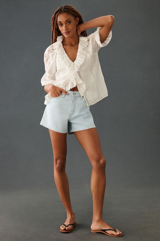 palo Confuso perro Levi's 80's Mom Shorts | Anthropologie