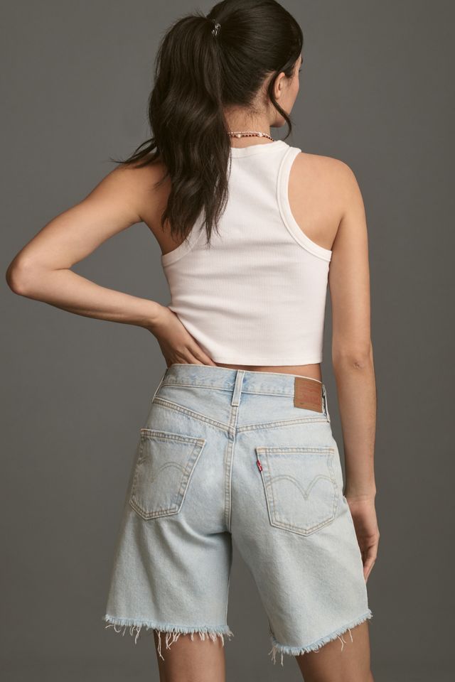 Levi's 501 Mid-Thigh Denim Shorts #3