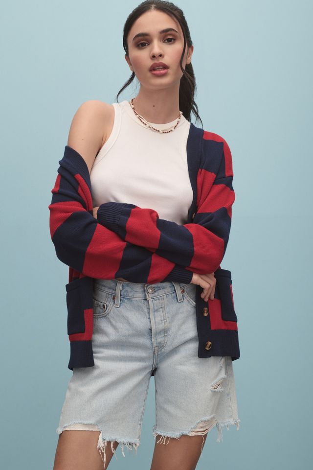 Levi's 501 Mid-Thigh Denim Shorts #1