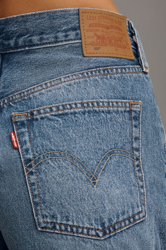 Levi's 501 Rolled Denim Shorts #3
