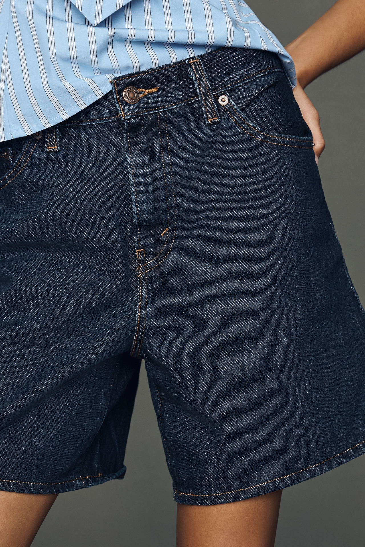 Levi's High-Rise Baggy Denim Shorts