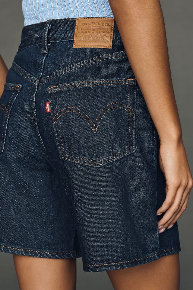 Levi's High-Rise Baggy Denim Shorts #3