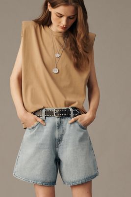 Levi's 100% Cotton High-Rise Baggy Shorts