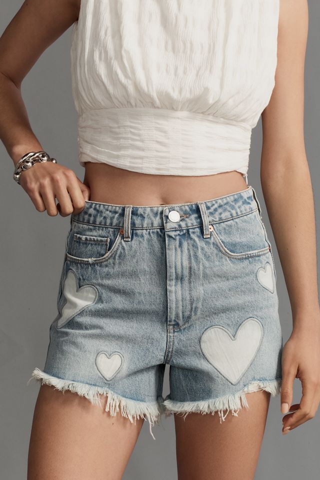 BLANKNYC The Reeve From the Heart Denim Shorts #3