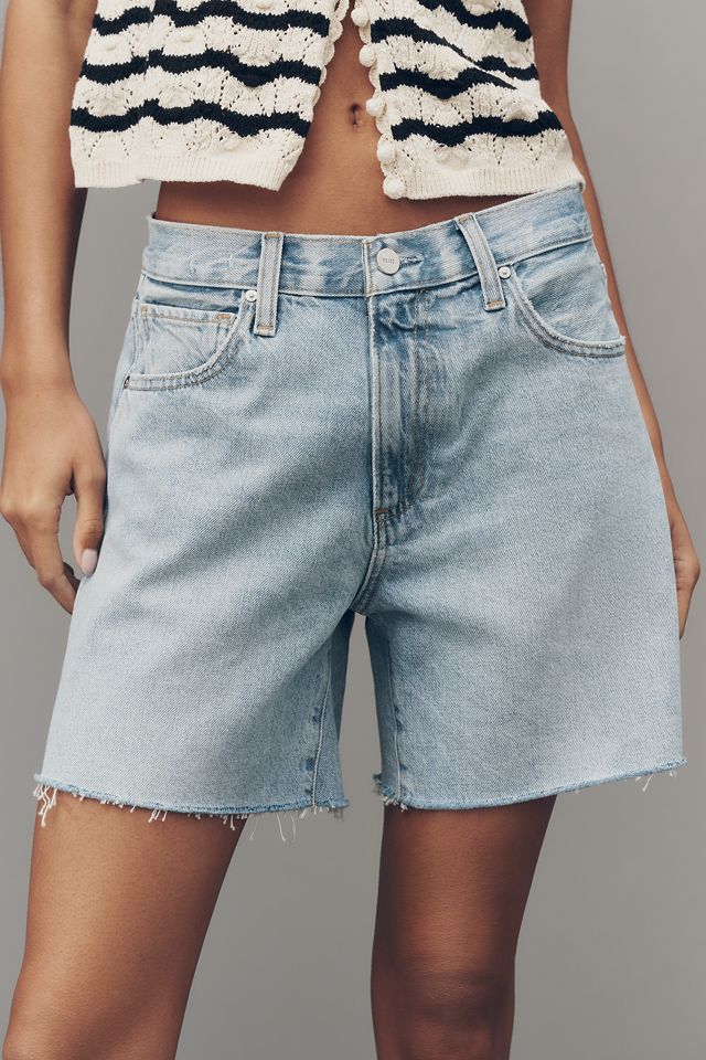PAIGE Archie Denim Shorts #1