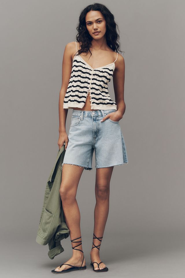 PAIGE Archie Denim Shorts #3